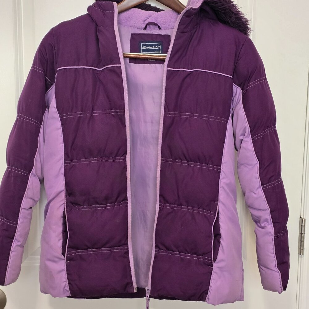 Rothschild Girl's Winter Jacket with Hood